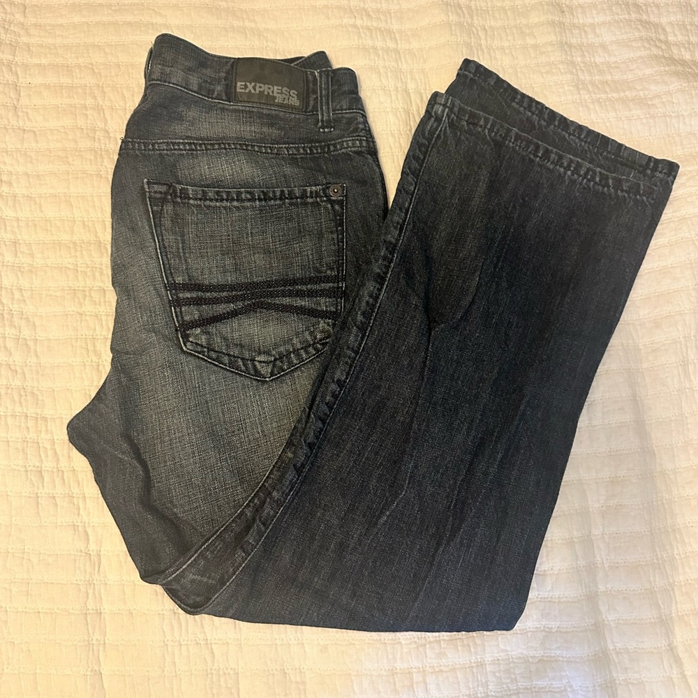 Express Classic Dark Denim Jeans